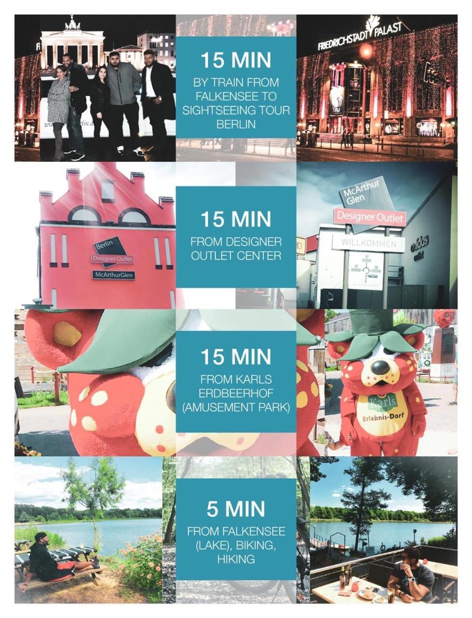 "Casa20200" 2 X Apartments Je 150Qm Fuer Business, Familien, Gruppen, Handwerker 15Min Von Berlin, Erdbeerhof, Outlet B5, 5Min Vom See Falkensee !! 2 Apartment Each 150Qm For Business , Families 15Min From Berlin!! Εξωτερικό φωτογραφία